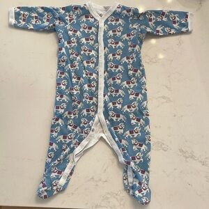 Roller rabbit horse print onesie
